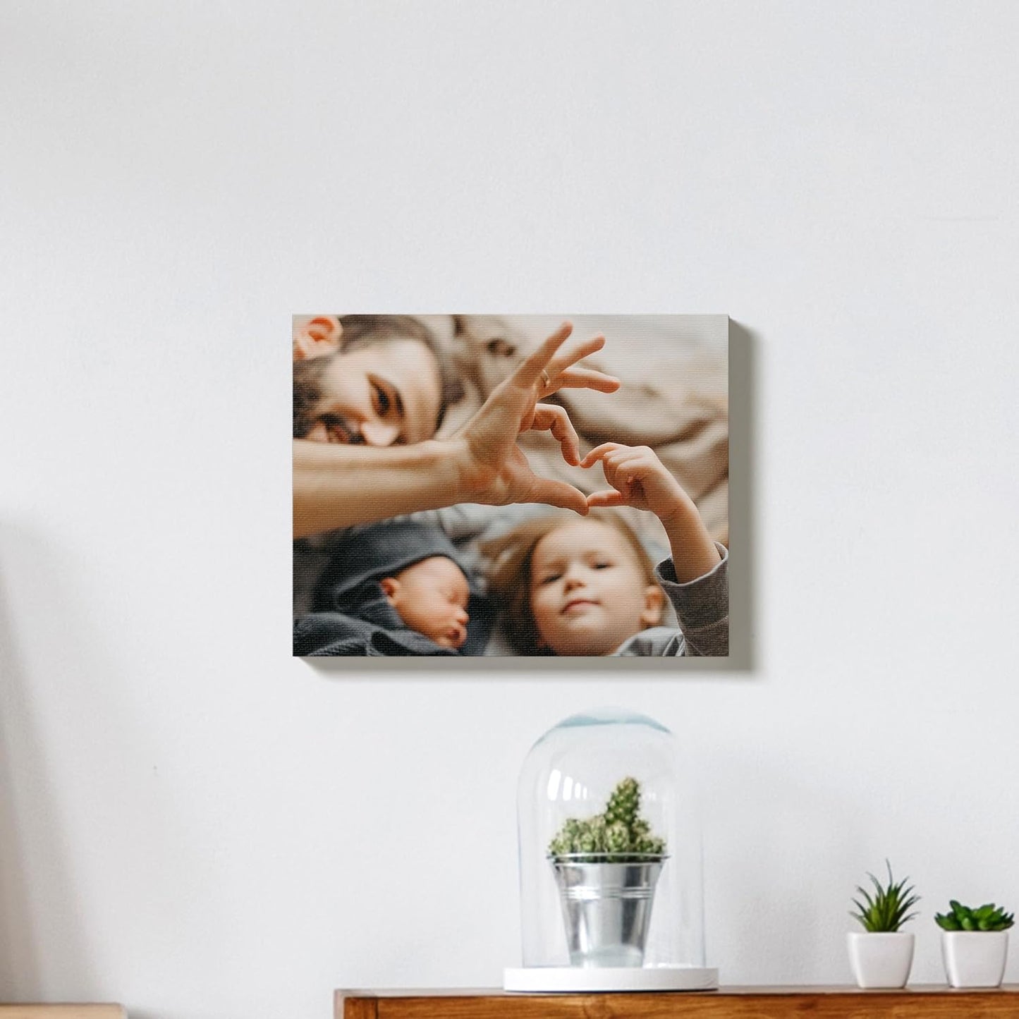 BuildASign Custom Canvas Prints with Your Photos – Personalized Picture To Canvas Wall Art, Perfect for Home Decor, Gifts & Keepsakes, Ready to Hang (11" L x 14" W x .75”D)