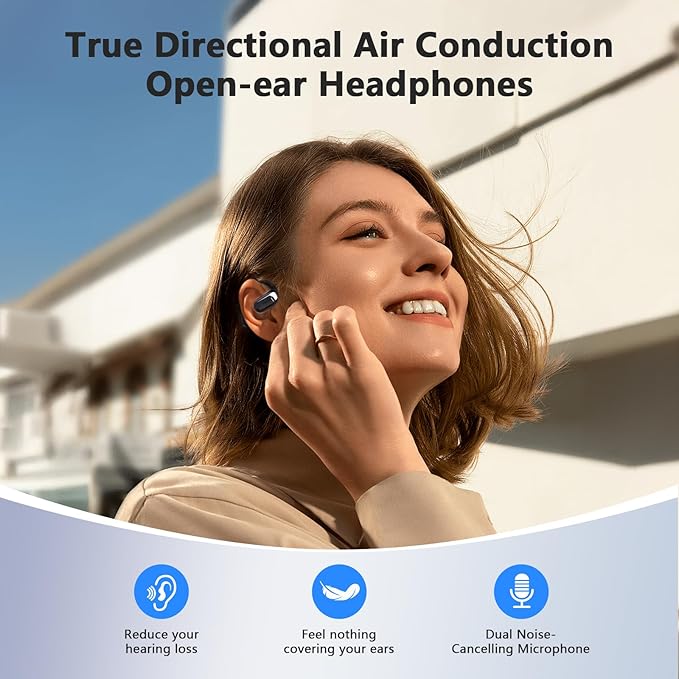 AI Translation Earbuds Real Time, 144 Language Translator Earbuds with APP Compatible with iOS & Android, Bluetooth Headphones Translating Device for Travel Business and Learning