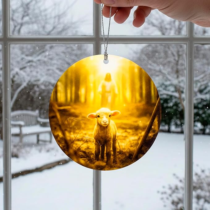 Christmas Ornament 2025 - Nativity Christmas Ornaments - Regilious Christian Gifts for Women | Men - Christian Christmas Ornaments - Easter Decor - Christmas Decor Xmas Tree Decoration