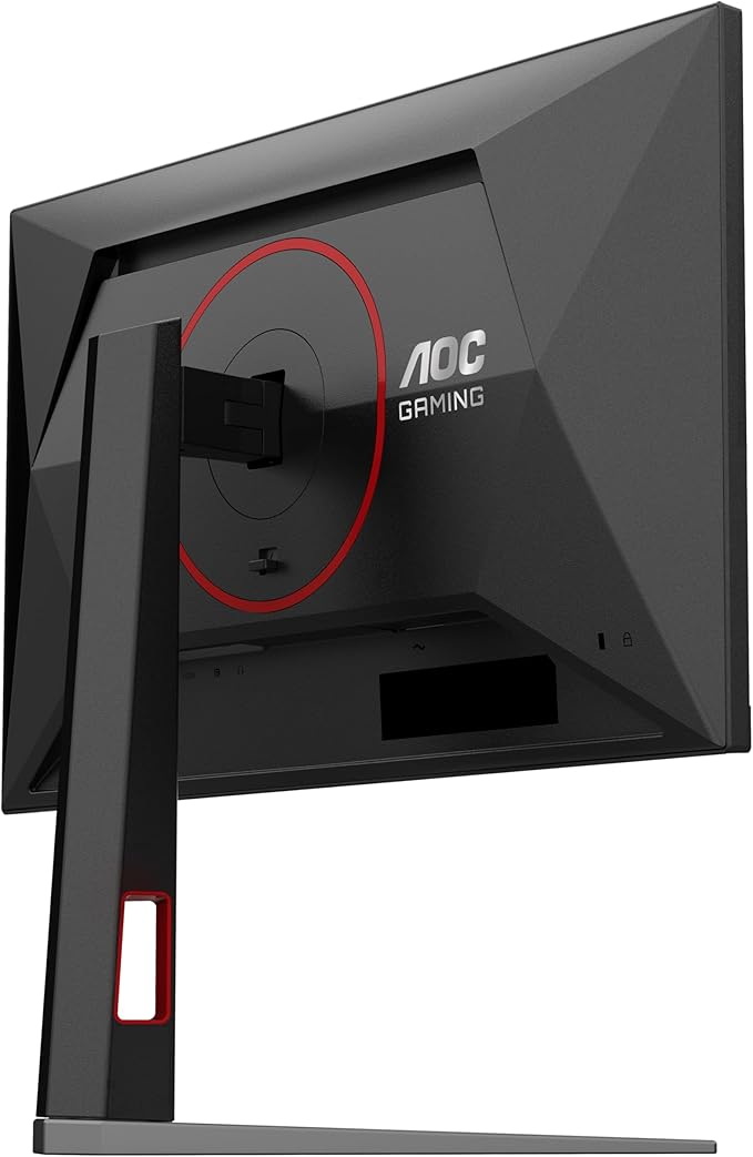 AOC 24G4 24" Gaming Monitor, Full HD 1920x1080 IPS Panel, 180Hz 1ms, 1x HDMI 2.0, 1x Display Port, Adaptive-Sync, Audio Earphone Out, Console Gaming Ready, 3-Year Zero-Bright-Dot