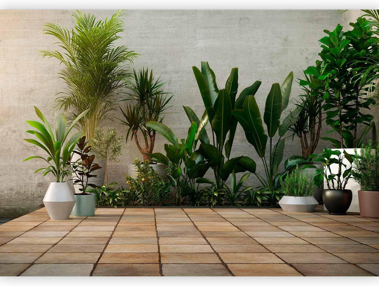 artgeist Wall Mural Nature 138x101 in - XXL Non-Woven Wallpaper Fleece Wall Decor Photo Print Picture Image Design Botanics Plants 3D Effect b-B-0600-a-a