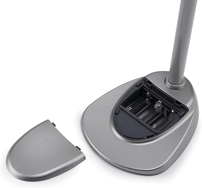 LIGHT IT! By Fulcrum, 20072-401 MultiFlex LED Floor Magnifier Lamp, Silver, Single pack