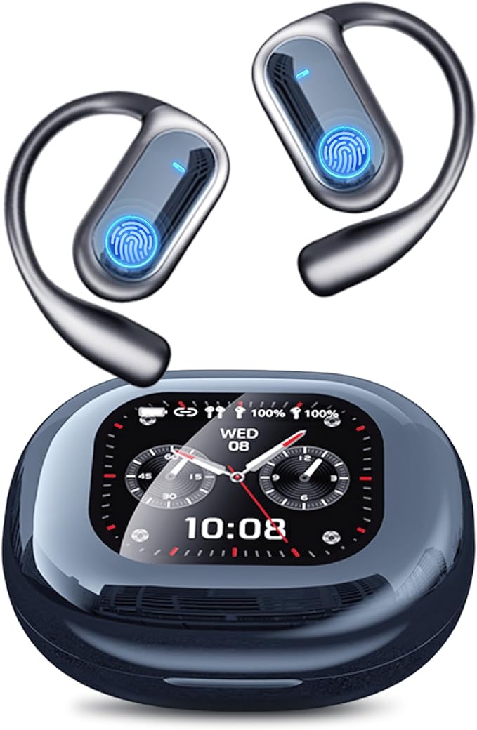 AI Translation with LCD Touch Screen, Real-Time Translator for 144 Languages & Accents, Perfect for Travel, Business & Learning, Sapphire Blue