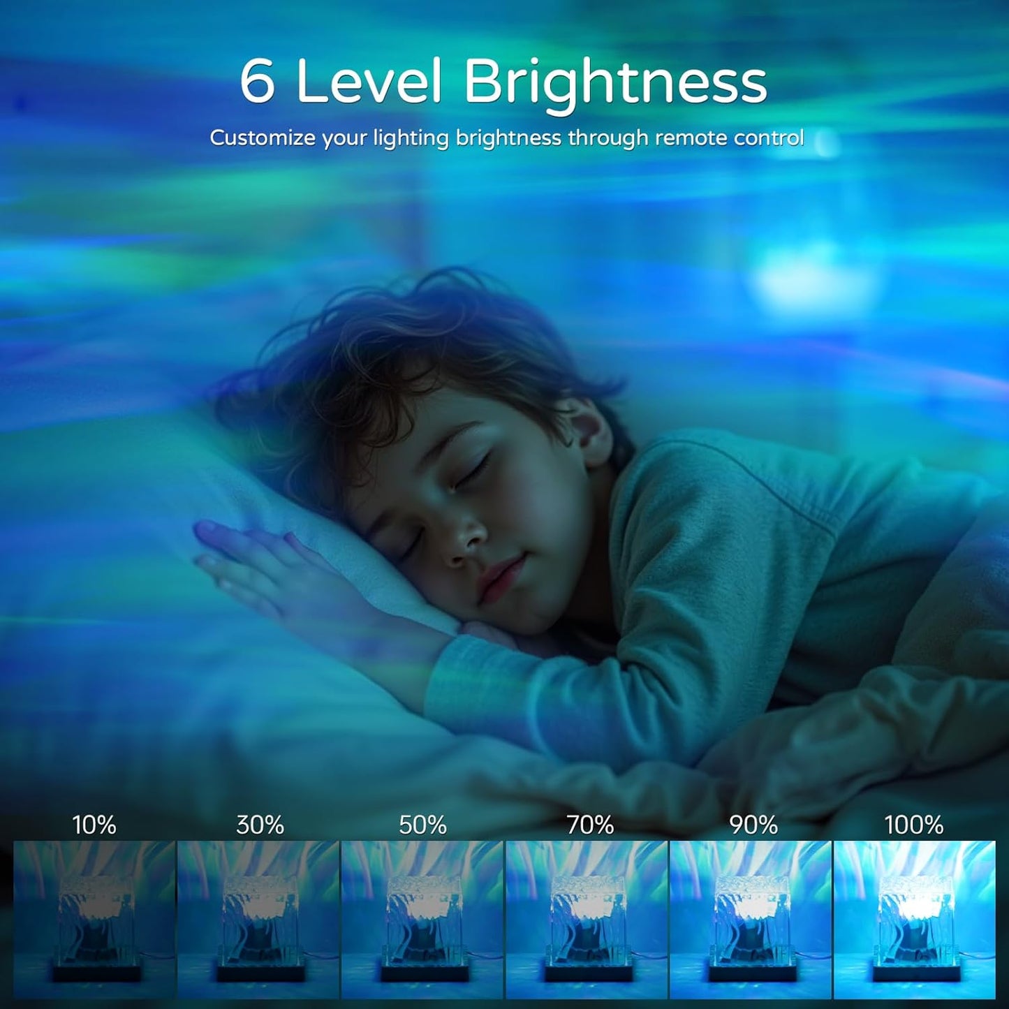 Northern Lights Projector, Luminorthe Cube Lamp Lava Lamp Ambient Lighting Galaxy Projector with 16 Colors and Aurora Drift Effects for Room Decor Teen Girl Gifts Classroom