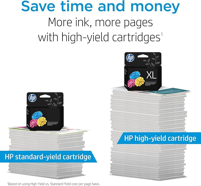 HP 64 Tri-Color Ink Cartridge | Works with Envy Inspire 7950e; Envy Photo 6200, 7100, 7800; Tango Series | Eligible for Instant Ink | N9J89AN