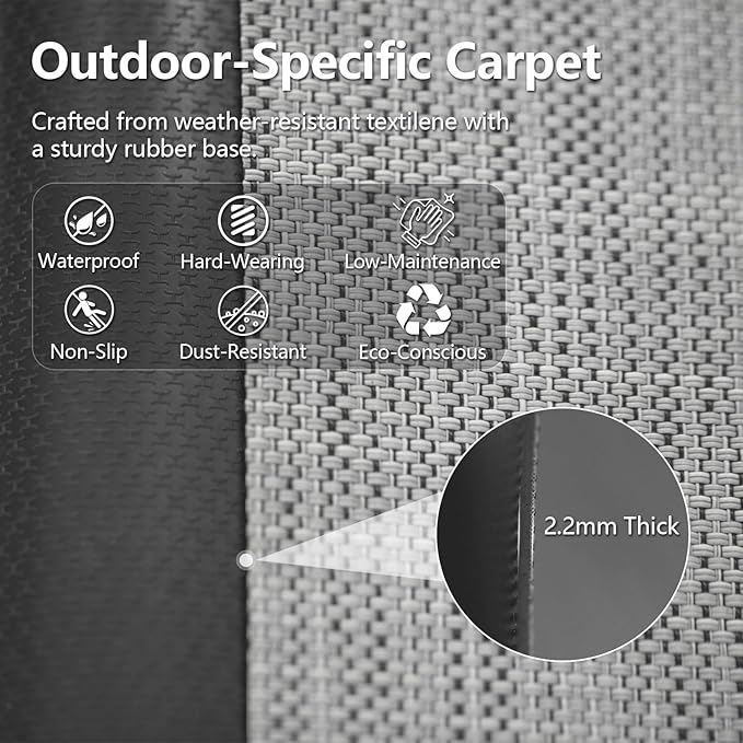 Domi 6x9FT Lean to Resin Shed, Plastic Outdoor Storage Shed with Carpet, Outside Storage Building for Garden Tools, Bike, Lawn Mower, Yard