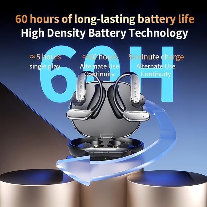 4-in-1 Latest AI Bluetooth translation Earbuds,Real-time Translator‌ of 164 world languages/no subscription required; Powerful bass+Composite frequency response,Superior sound quality meets innovation