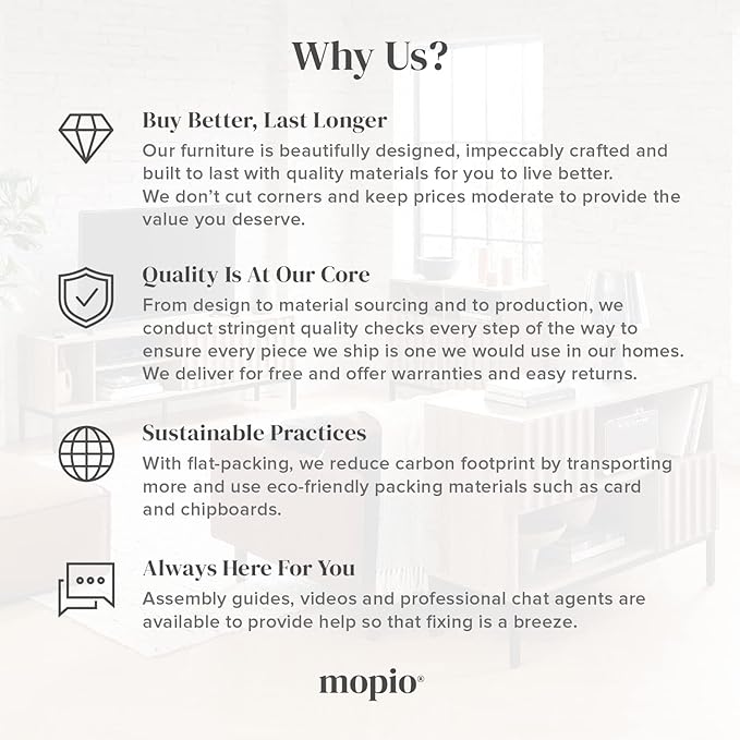 mopio Brooklyn Coffee Table, Lift Top Coffee Tables for Living Room, Mid Century, Modern Farmhouse Center Table with Lifting Top & Hidden Storage, Fluted Panel, Rising Pull Up (Oak Fluted)