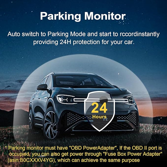 4K Dash Cam Custom fit for GMC Yukon, Yukon XL 2023 2024 2025 (Model A), SLE SLT AT4 Denali Ultimate, Integrated OEM Look, UHD 2160P Video, WiFi & App, G-Sensor, Easy to Install, 64GB Card