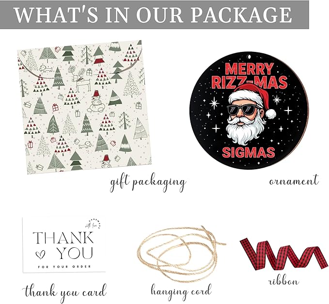 67 Christmas Ornament, 67 Ornaments for Xmas Tree, Funny Christmas Ornaments 2025, 6 7 Meme Ornament for Teens, Six Seven Gifts, Gag Gifts for Teens, Teen Girls Trendy Stuff