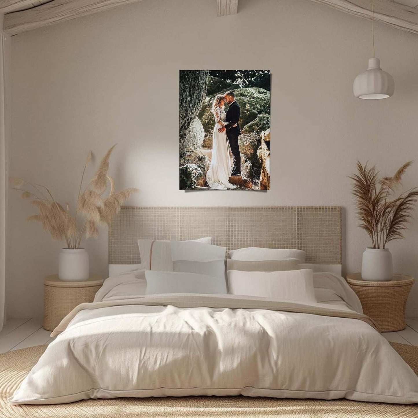 Personalized Custom Canvas Prints: Photo On Canvas (Framed Canvas, 24X36) Transform Your Photos into Stunning Framed Wall Art Digitally Printed Photo To Canvas Ideal for Home Decor