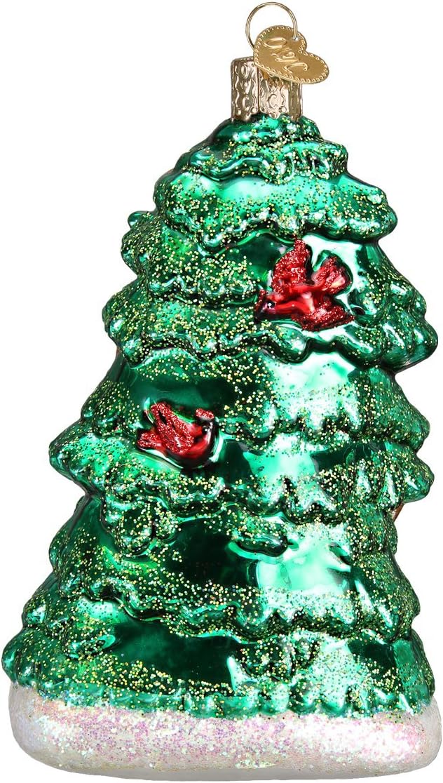 Old World Christmas Animal Collection Glass Blown Ornaments for Christmas Tree Deer Family 5 x 5 x 5 inches
