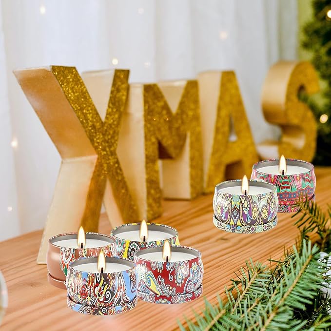 24 Pack Scented Candles Gift Set for Women, 2.5 oz Aromatherapy Candle Gift Sets for Mom,Soy Candle Set for Mother, Women, Friends and Coworkers