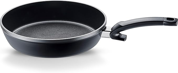Fissler Ceratal Comfort Ceramic 9.5 Inch Non-Stick Frying Pan, Orbit Black, Made without PFAS