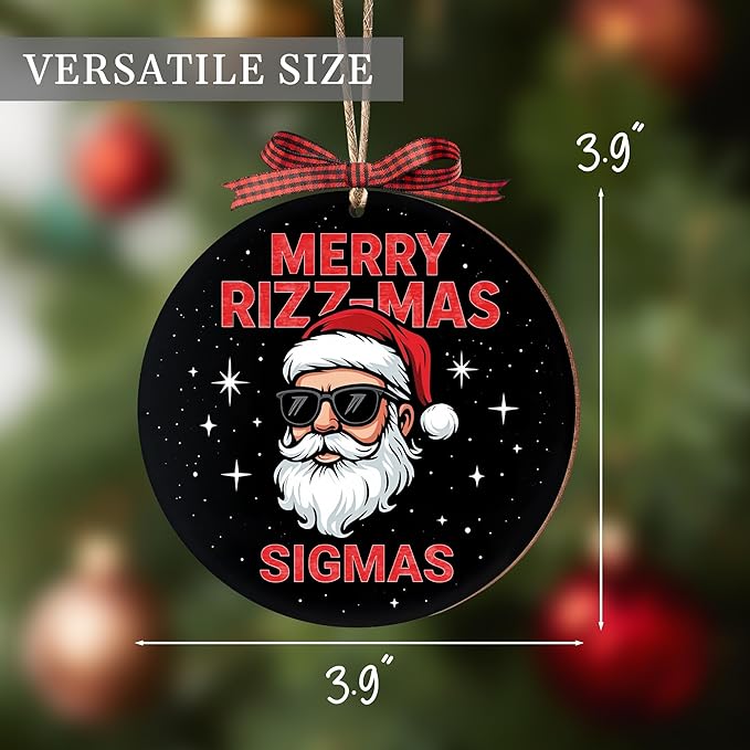 67 Christmas Ornament, 67 Ornaments for Xmas Tree, Funny Christmas Ornaments 2025, 6 7 Meme Ornament for Teens, Six Seven Gifts, Gag Gifts for Teens, Teen Girls Trendy Stuff