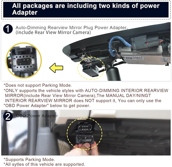 4K Dash Cam Custom fit for GMC Yukon, Yukon XL 2023 2024 2025 (Model A), SLE SLT AT4 Denali Ultimate, Integrated OEM Look, UHD 2160P Video, WiFi & App, G-Sensor, Easy to Install, 64GB Card