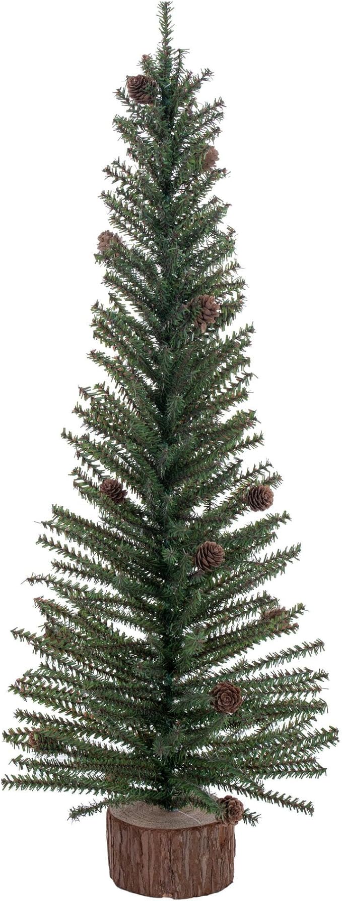 Vickerman 32" Carmel Pine Artificial Christmas Tree, Unlit