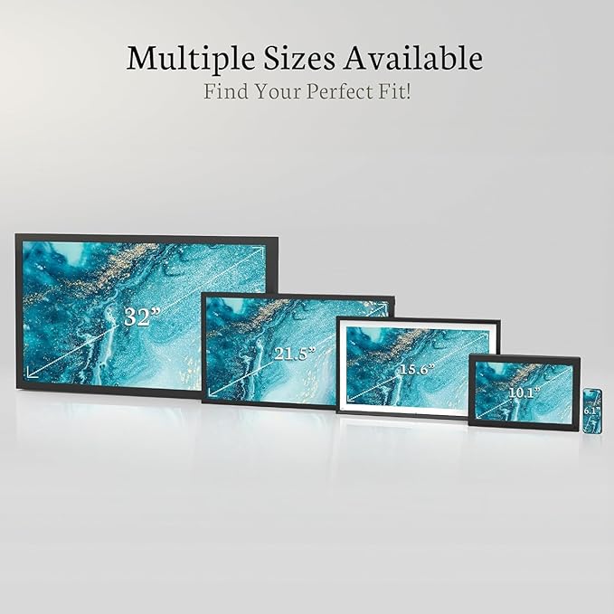 BSIMB 13.5 Inch Digital Picture Frame, 3K Resolution Ultimate Clarity Touch Screen Large WiFi Electronic Photo Frame Display 32GB, Share Pictures/Videos via App/USB/SD Easy Setup Gifts for Mom, Black
