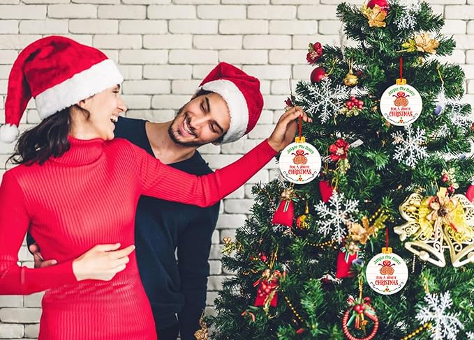 PETCEE Funny Egg Christmas Ornament - Jingle My Balls Christmas Hanging Ornaments Adult Humor Ornaments for Tree Decorations Naughty Keepsake Gifts for Boyfriend Girlfriend Women Husband Wife