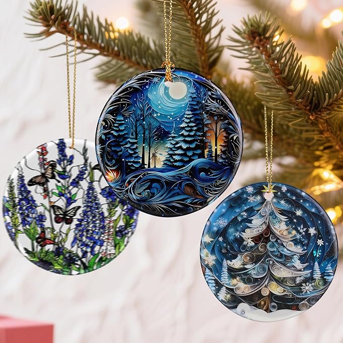 Christmas Ornament, Christmas Tree Decor & Perfect Holiday Decor — Heirloom Keepsake | Gift Exchange, Gift Idea