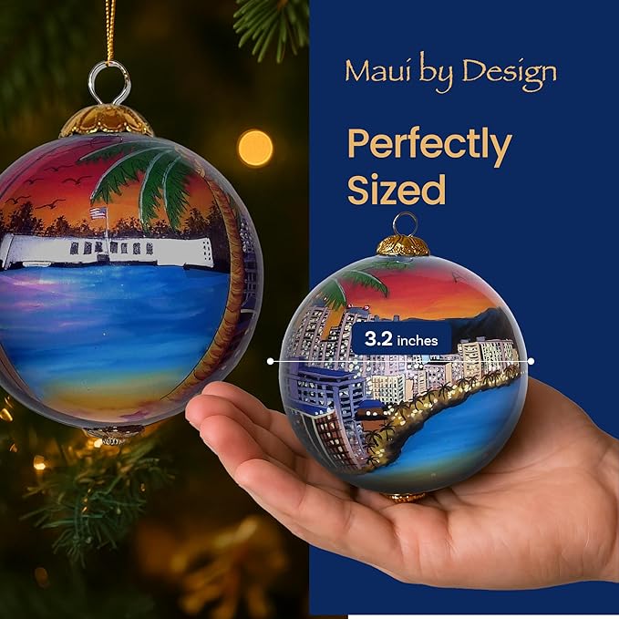 Collectible Waikiki Hawaii Christmas Ornament