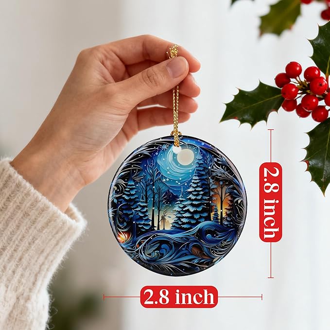 Christmas Ornament, Christmas Tree Decor & Perfect Holiday Decor — Heirloom Keepsake | Gift Exchange, Gift Idea