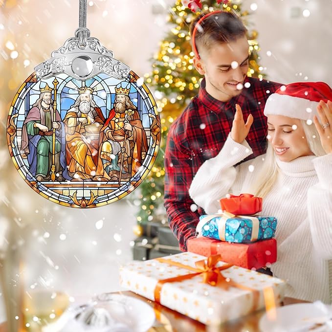 Nativity Christmas Ornaments - Nativity Gifts for Christmas Tree - Christian & Religious Ornaments - S069