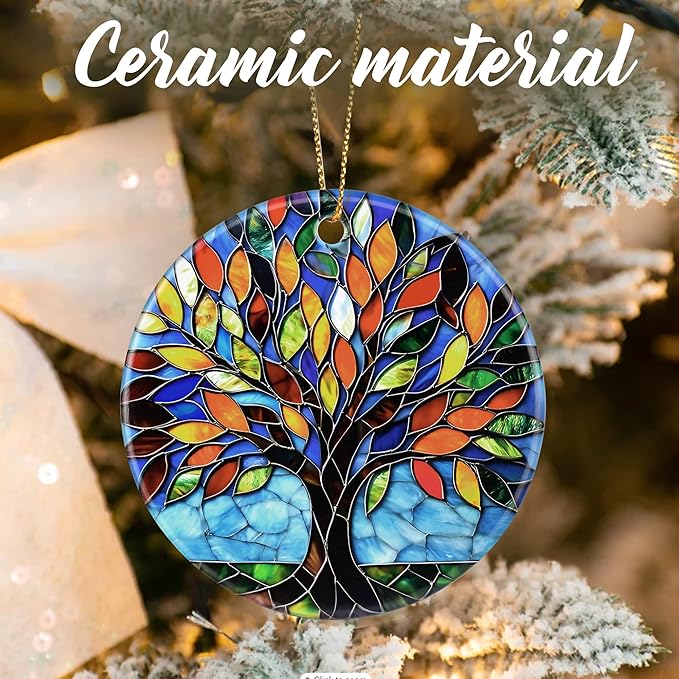 Tree of Life Ornaments, Christmas Ornaments: Christmas Tree Decorations, Holiday Decor, Stocking Stuffers, Gift Ideas, Xmas Gifts, Housewarming Gift & Gifts for Women, Mom