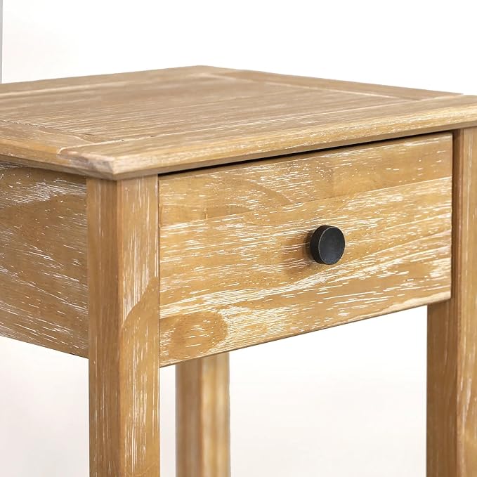 Greenport End Table - Brushed Driftwood
