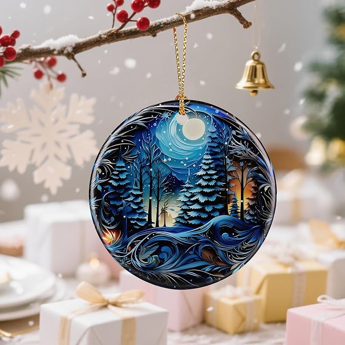 Christmas Ornament, Christmas Tree Decor & Perfect Holiday Decor — Heirloom Keepsake | Gift Exchange, Gift Idea