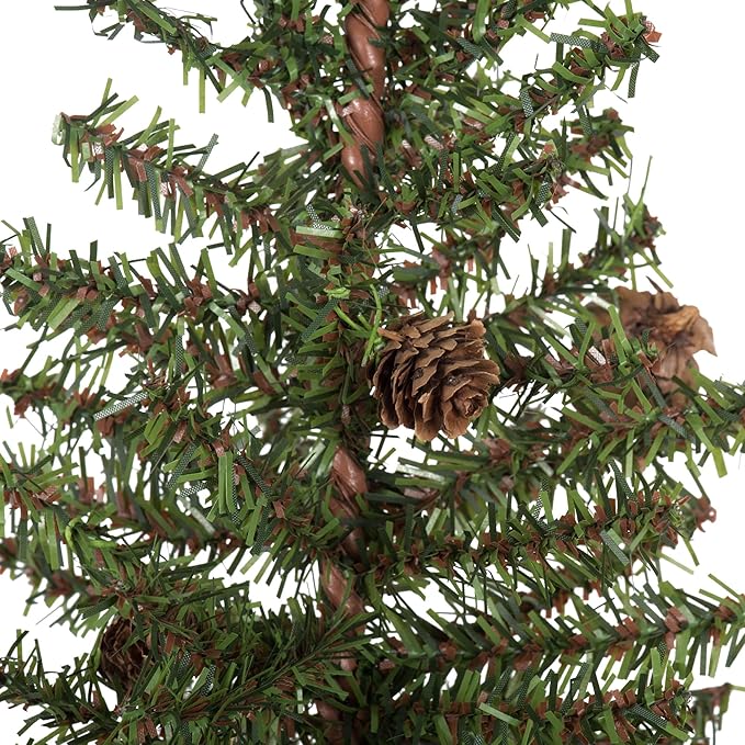 Vickerman 32" Carmel Pine Artificial Christmas Tree, Unlit
