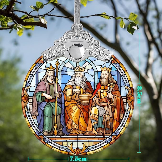 Nativity Christmas Ornaments - Nativity Gifts for Christmas Tree - Christian & Religious Ornaments - S069