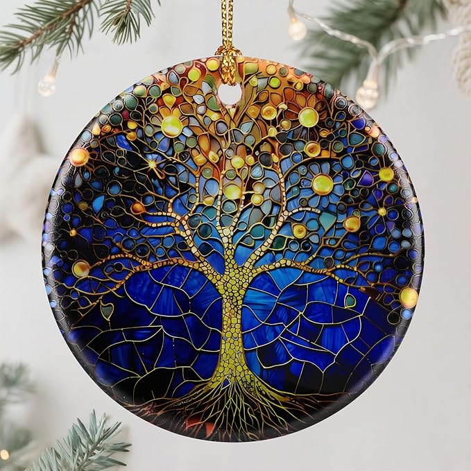 Tree of Life Ornament – Christmas Ornament, Christmas Tree Decor, & Perfect Holiday Decor | Housewarming Gifts, Gifts for Mom and Women