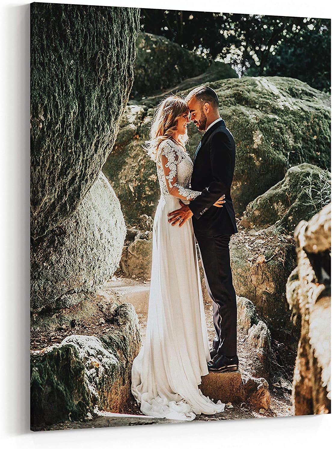 Personalized Custom Canvas Prints: Photo On Canvas (Framed Canvas, 10x10) Transform Your Photos into Stunning Framed Wall Art Digitally Printed Photo To Canvas Ideal for Home Decor