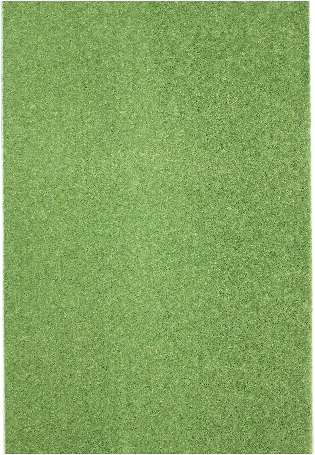 KOECKRITZ Soft and Colorful Kids Classroom Area Rugs (Passes Flammability Pill Test) Many Sizes and Bright Colors to Select from (12' x 15', Lime)