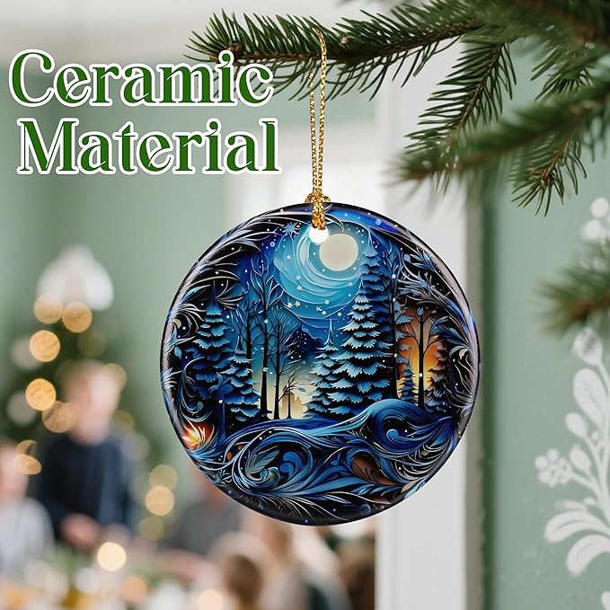 Christmas Ornament, Christmas Tree Decor & Perfect Holiday Decor — Heirloom Keepsake | Gift Exchange, Gift Idea