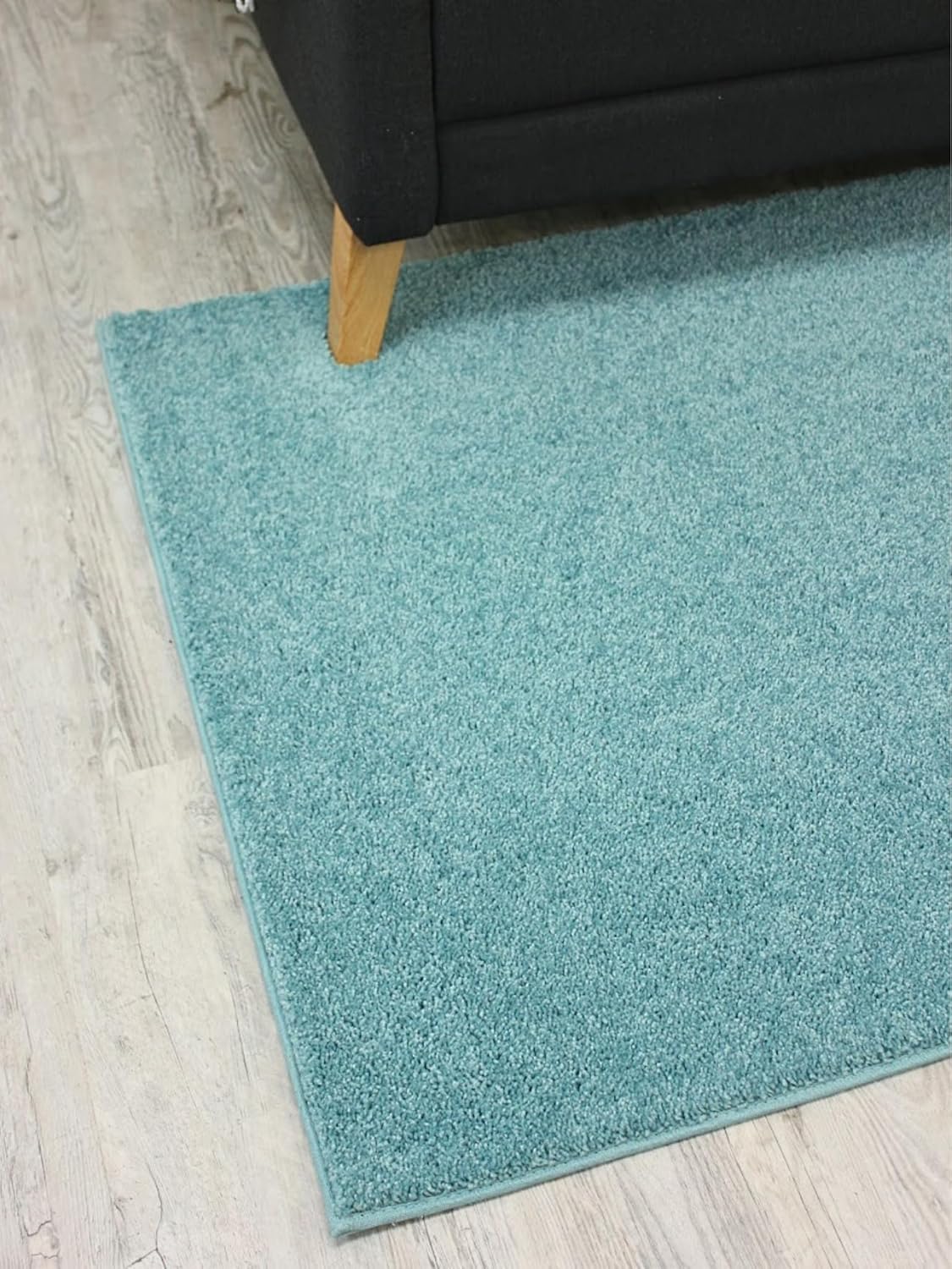 KOECKRITZ Soft and Colorful Kids Classroom Area Rugs (Passes Flammability Pill Test) Many Sizes and Bright Colors to Select from (4' x 6', Surf)