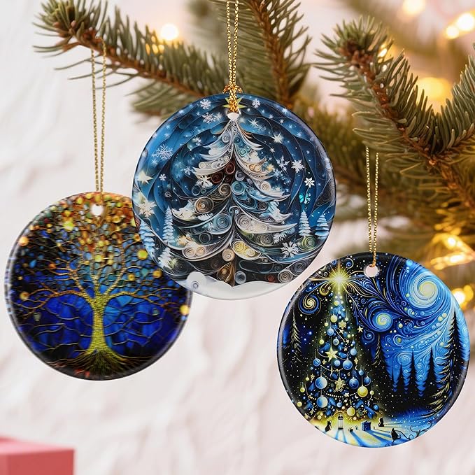 Christmas Tree Ornament, Christmas Tree Decor, & Perfect Holiday Decor | Gift Exchange, Gift Idea, Gifts for Family and Friends