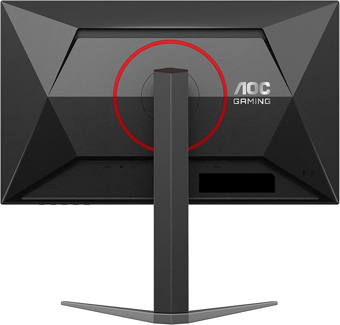 AOC 24G4 24" Gaming Monitor, Full HD 1920x1080 IPS Panel, 180Hz 1ms, 1x HDMI 2.0, 1x Display Port, Adaptive-Sync, Audio Earphone Out, Console Gaming Ready, 3-Year Zero-Bright-Dot