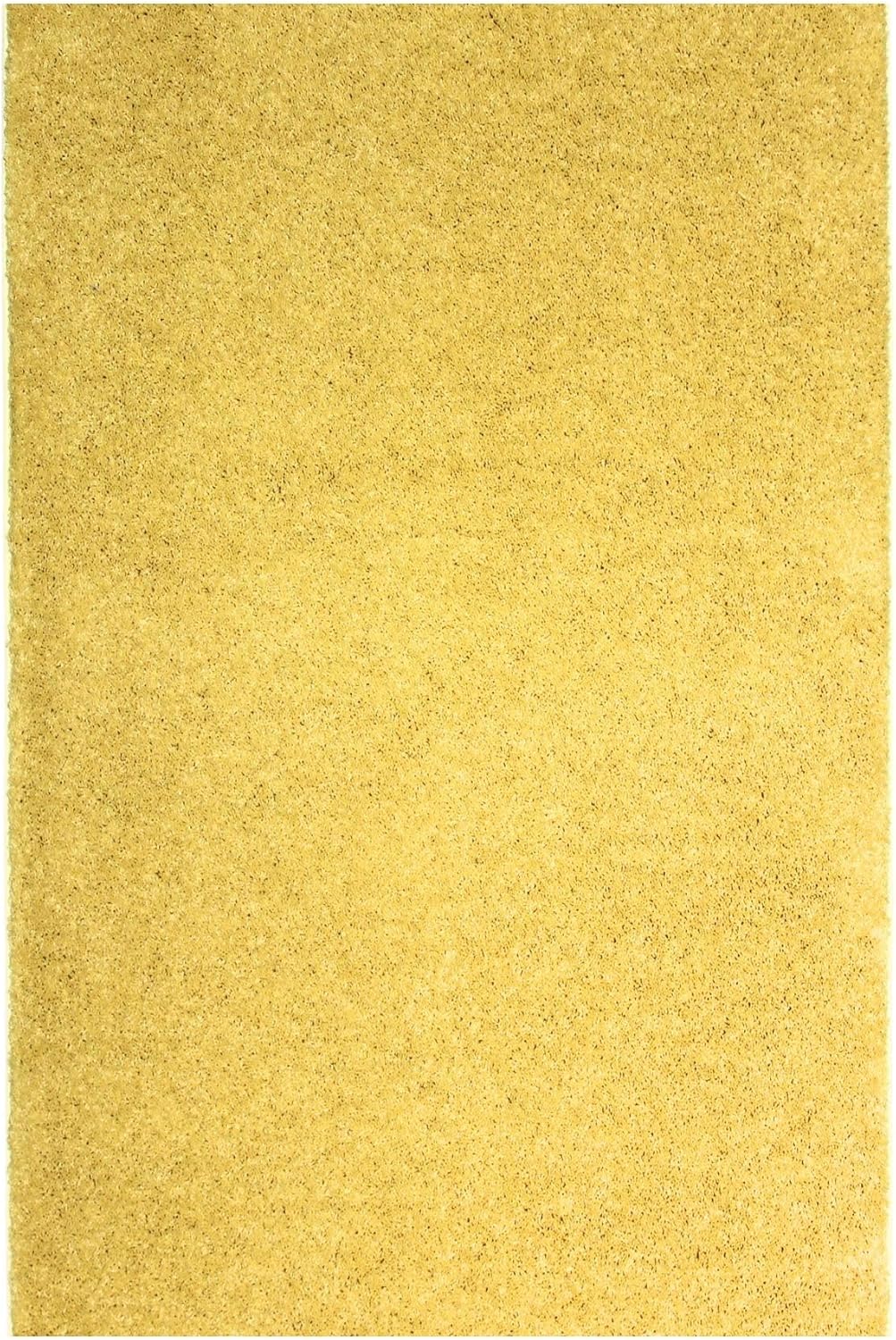 KOECKRITZ Soft and Colorful Kids Classroom Area Rugs (Passes Flammability Pill Test) Many Sizes and Bright Colors to Select from (8' x 12', Lemon)