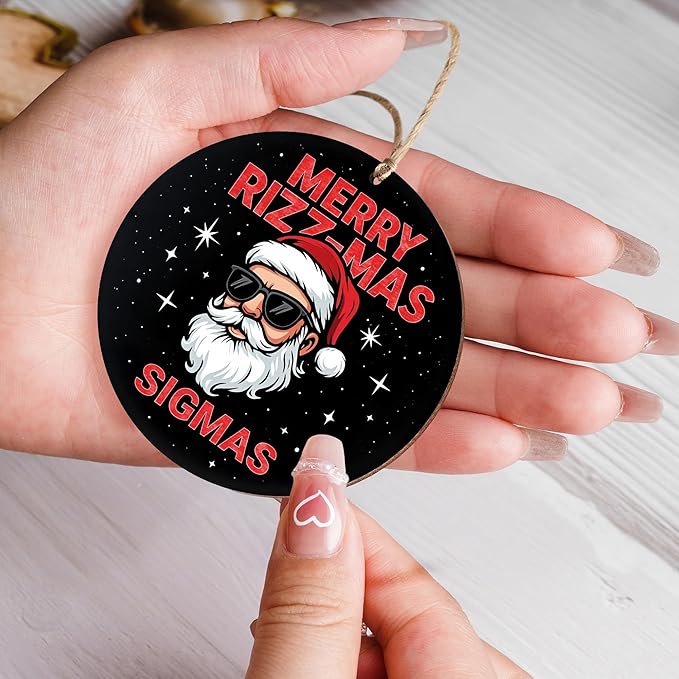 67 Christmas Ornament, 67 Ornaments for Xmas Tree, Funny Christmas Ornaments 2025, 6 7 Meme Ornament for Teens, Six Seven Gifts, Gag Gifts for Teens, Teen Girls Trendy Stuff