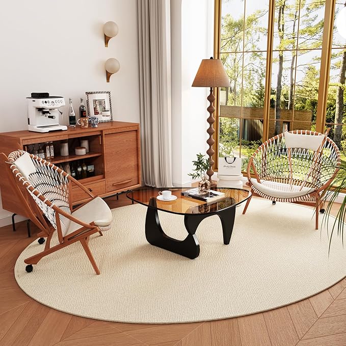 Coffee Tables Glass Small Farmhouse Coffee Table Mid-Century Modern Wood Center Table for Living Room, Black Brown, 36 Inch