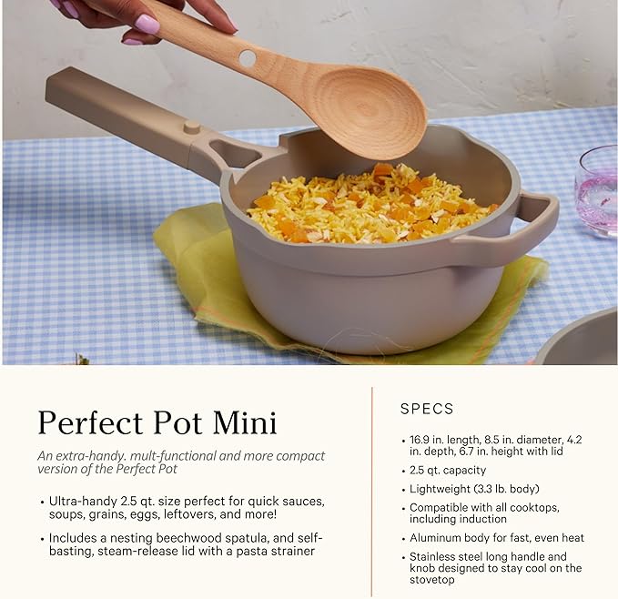 Our Place Cookware Set - Complete 13-Piece Set Including Always Pan 2.0, Mini Always Pan, Perfect Pot, and Mini Perfect Pot | Multifunctional, Toxin-Free Nonstick | Replaces 36 Pieces | Sage