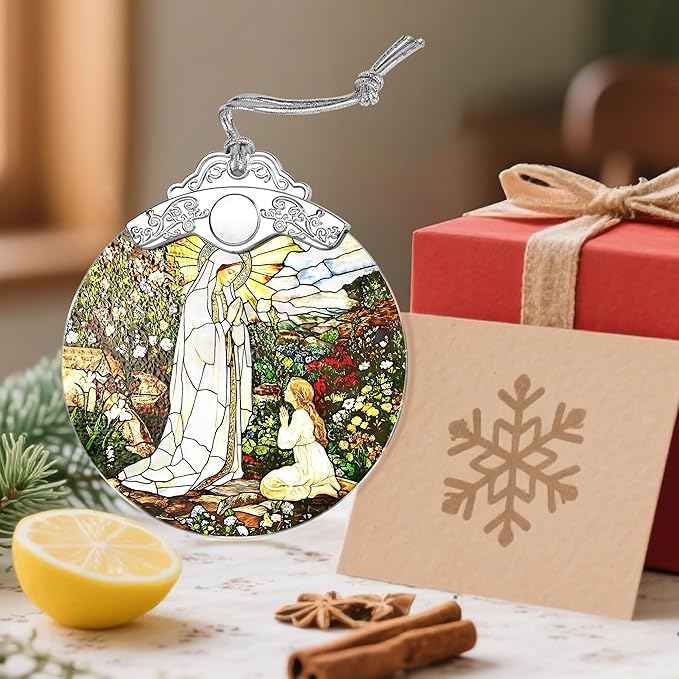 Christian Christmas Ornaments, Christmas Tree Ornaments, Religious Xmas Decorations, Holiday Ornament, Catholic Home Decor, Religious Gift, Faith Gifts for Christian - Virgin Mary