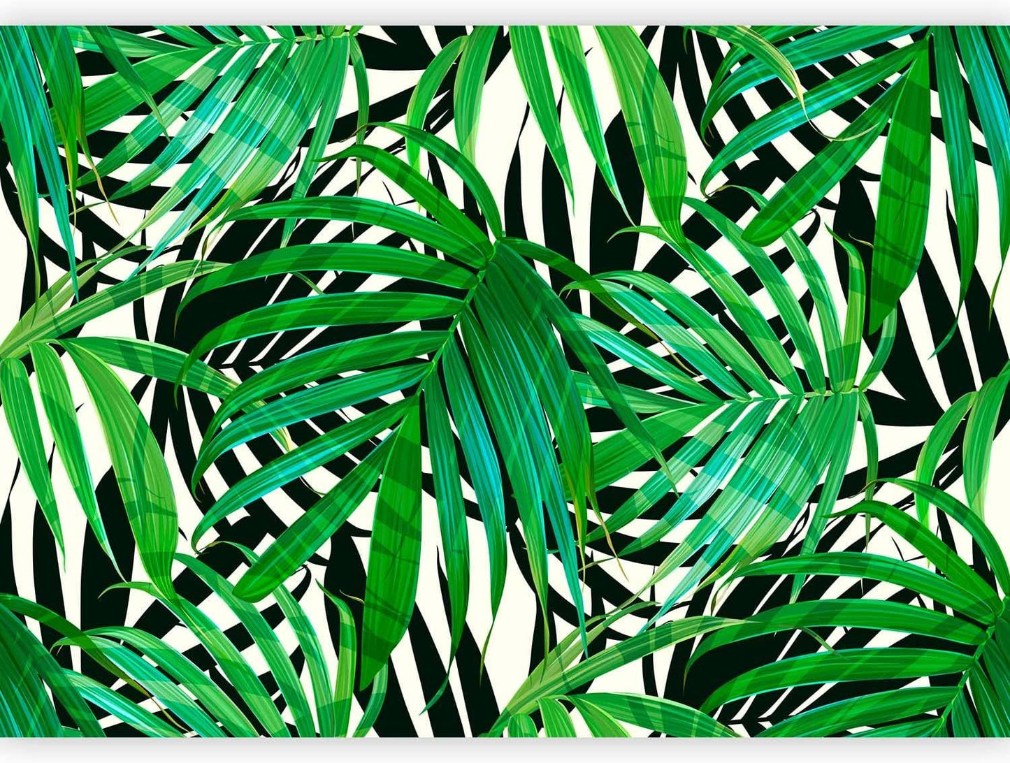 artgeist Wall Mural Tropical 138"x101" XXL Peel and Stick Self-Adhesive Wallpaper Removable Large Sticker Foil Wall Decor Print Picture Image Design b-B-0280-a-a