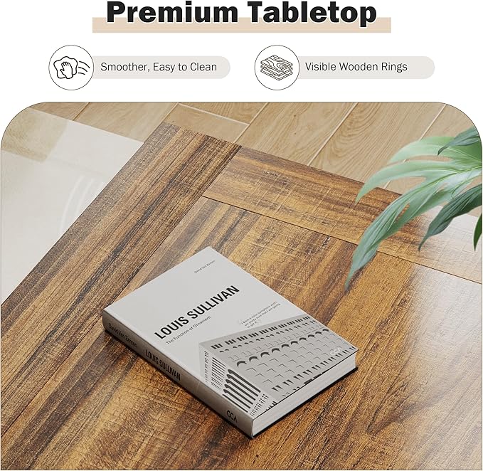 Coffee Table 31.5 in Farmhouse Center Table with X Design Wooden Pedestal for Living Room, Small Square Home Office Tea Accent Table for Dining Room Apartment, Antique White