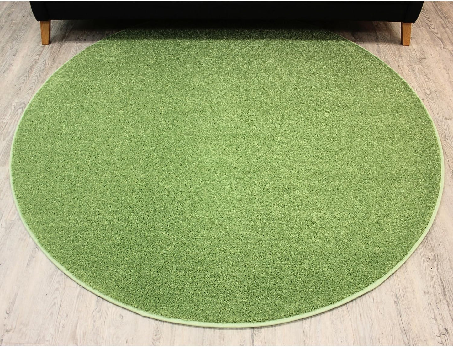 KOECKRITZ Soft and Colorful Kids Classroom Area Rugs (Passes Flammability Pill Test) Many Sizes and Bright Colors to Select from (4' Round, Lime)