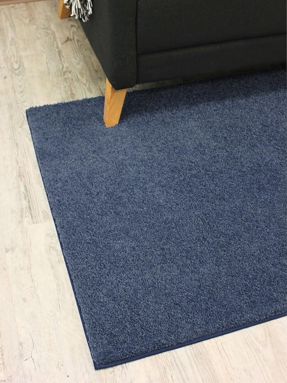 KOECKRITZ Soft and Colorful Kids Classroom Area Rugs (Passes Flammability Pill Test) Many Sizes and Bright Colors to Select from (12' x 12', Navy)