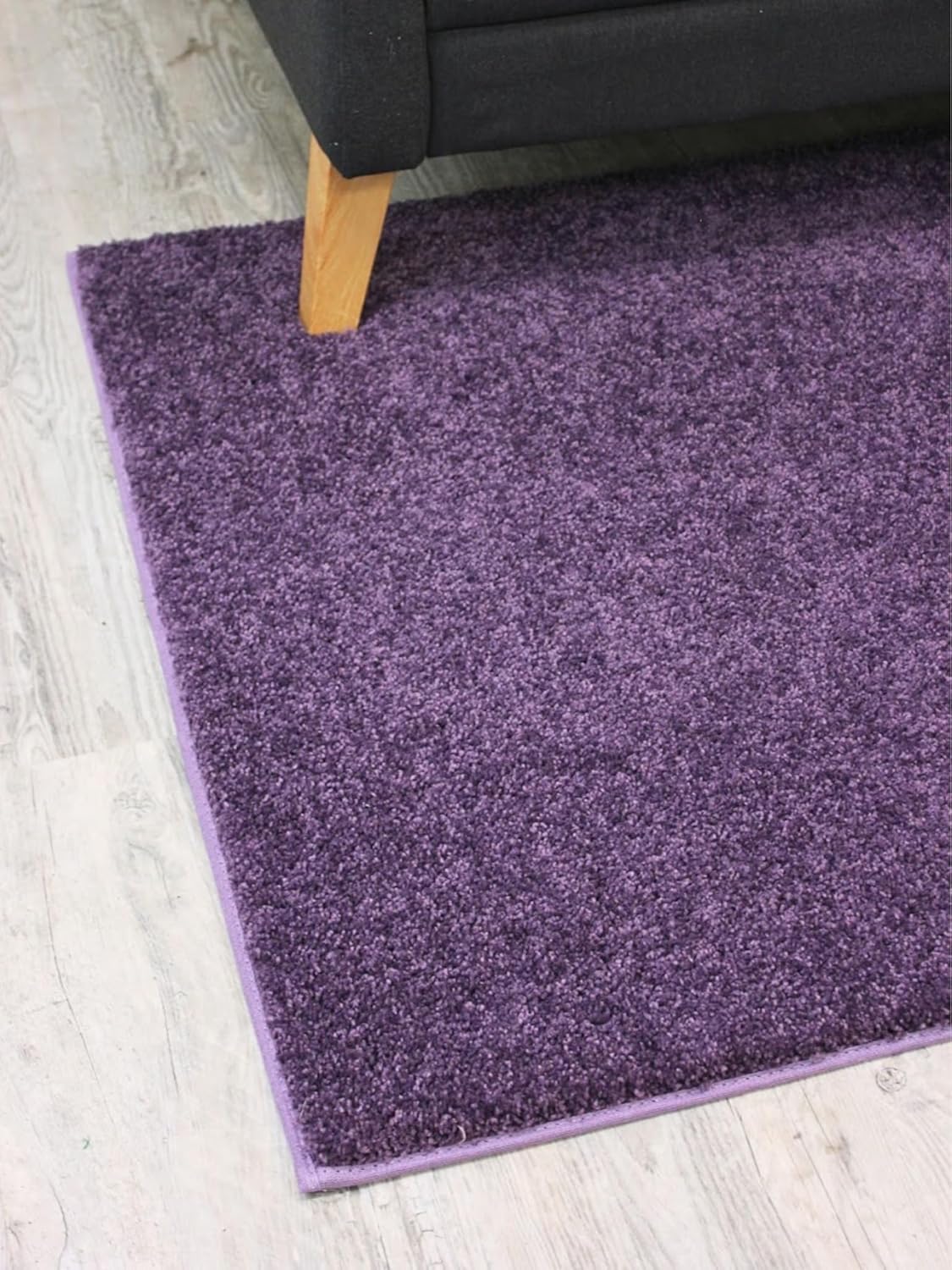 KOECKRITZ Soft and Colorful Kids Classroom Area Rugs (Passes Flammability Pill Test) Many Sizes and Bright Colors to Select from (8' x 8', Eggplant)