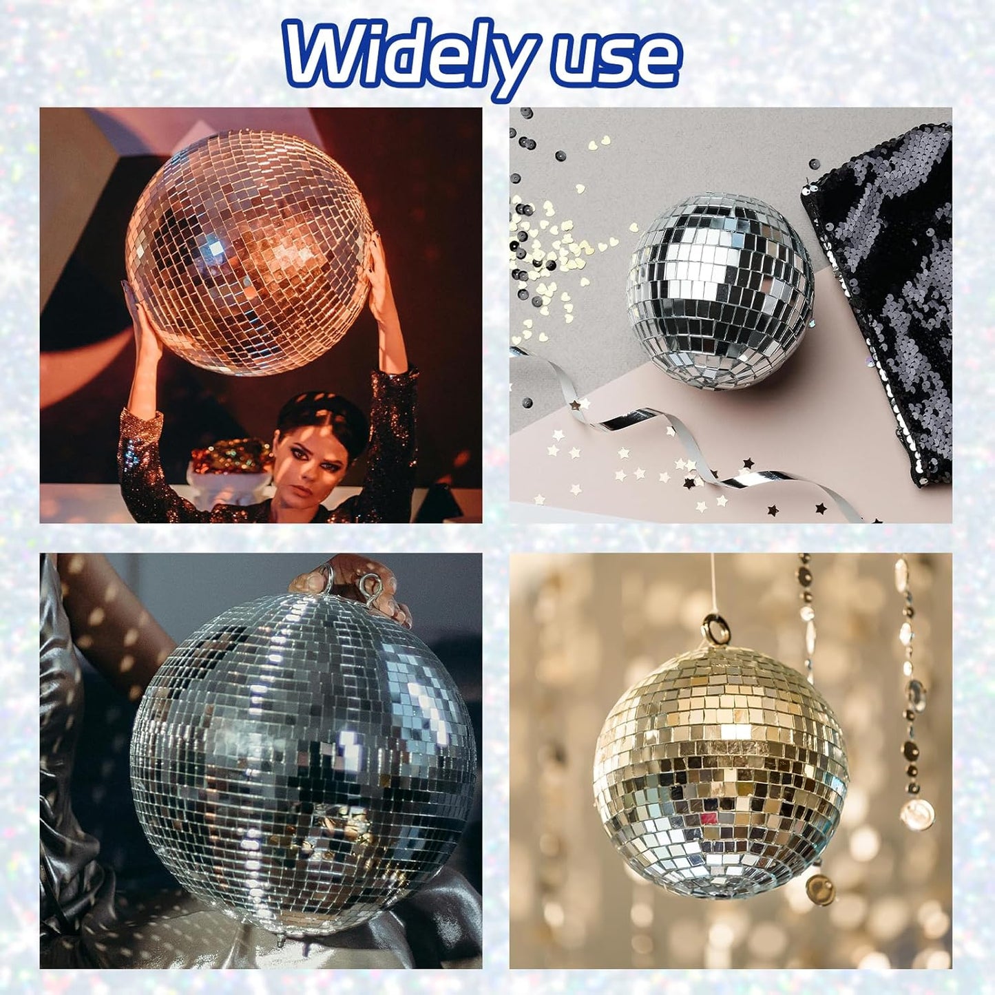 Pink Self-Adhesive Glass Mirror Mosaic Tiles, 5 x 5 mm Square Mirror Tiles, 3200 Pieces Disco Ball Tiles for DIY Craft, 2 Rolls Disco Mirror Tiles for Interior, Art Collage, Card Making, Cups